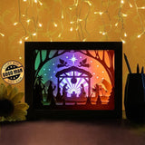 Xmas 14 - Paper Cutting Light Box - LightBoxGoodman - LightboxGoodman