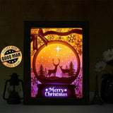 Xmas 15 – Paper Cut Light Box File - Cricut File - 20x26cm - LightBoxGoodMan - LightboxGoodman