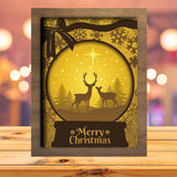 Xmas 15 - Paper Cutting Light Box - LightBoxGoodman - LightboxGoodman