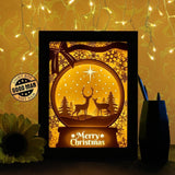 Xmas 15 - Paper Cutting Light Box - LightBoxGoodman - LightboxGoodman