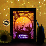 Xmas 15 - Paper Cutting Light Box - LightBoxGoodman - LightboxGoodman