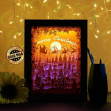 Xmas 16 - Paper Cutting Light Box - LightBoxGoodman - LightboxGoodman