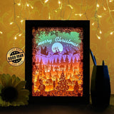 Xmas 16 - Paper Cutting Light Box - LightBoxGoodman - LightboxGoodman