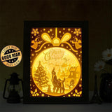 Xmas 17 – Paper Cut Light Box File - Cricut File - 20x26cm - LightBoxGoodMan - LightboxGoodman