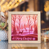 Xmas 18 – Paper Cut Light Box File - Cricut File - 20x20cm - LightBoxGoodMan - LightboxGoodman