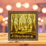 Xmas 18 - Paper Cutting Light Box - LightBoxGoodman - LightboxGoodman