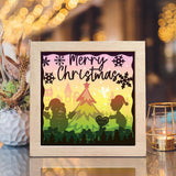 Xmas 19 – Paper Cut Light Box File - Cricut File - 20x20cm - LightBoxGoodMan - LightboxGoodman