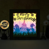 Xmas 19 – Paper Cut Light Box File - Cricut File - 20x20cm - LightBoxGoodMan - LightboxGoodman