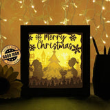 Xmas 19 - Paper Cutting Light Box - LightBoxGoodman - LightboxGoodman