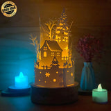 Xmas 2 - 3D Dome Lantern File - Cricut File - LightBoxGoodMan - LightboxGoodman