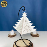 Xmas 2 - Pine Lantern File - Cricut File - LightBoxGoodMan - LightboxGoodman