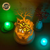 Xmas 3 - 3D Dome Lantern File - Cricut File - LightBoxGoodMan - LightboxGoodman