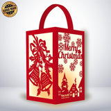 Xmas 3 - Paper Cut Lantern File - Cricut File - 10x16cm - LightBoxGoodMan - LightboxGoodman