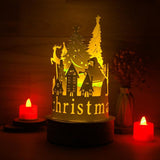 Xmas 4 - 3D Dome Lantern File - Cricut File - LightBoxGoodMan