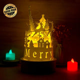 Xmas 4 - 3D Dome Lantern File - Cricut File - LightBoxGoodMan - LightboxGoodman