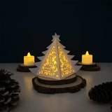 Xmas 4 - Pine Lantern File - Cricut File - LightBoxGoodMan - LightboxGoodman