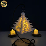 Xmas 4 - Pine Lantern File - Cricut File - LightBoxGoodMan - LightboxGoodman