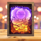 Xmas 5 - Paper Cutting Light Box - LightBoxGoodman