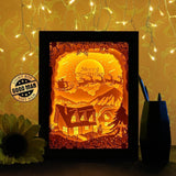 Xmas 6 - Paper Cutting Light Box - LightBoxGoodman - LightboxGoodman