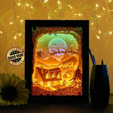 Xmas 6 - Paper Cutting Light Box - LightBoxGoodman - LightboxGoodman