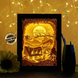 Xmas 6 - Paper Cutting Light Box - LightBoxGoodman - LightboxGoodman