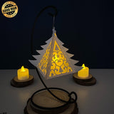 Xmas 6 - Pine Lantern File - Cricut File - LightBoxGoodMan - LightboxGoodman