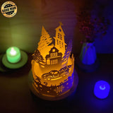 Xmas 7 - 3D Dome Lantern File - Cricut File - LightBoxGoodMan - LightboxGoodman