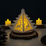 Xmas 7 - Pine Lantern File - Cricut File - LightBoxGoodMan - LightboxGoodman