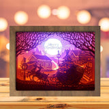 Xmas 8 - Paper Cutting Light Box - LightBoxGoodman - LightboxGoodman