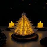 Xmas 8 - Pine Lantern File - Cricut File - LightBoxGoodMan