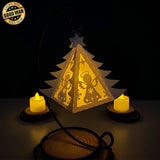 Xmas 8 - Pine Lantern File - Cricut File - LightBoxGoodMan - LightboxGoodman