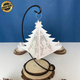 Xmas 8 - Pine Lantern File - Cricut File - LightBoxGoodMan - LightboxGoodman