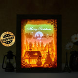 Xmas 9 – Paper Cut Light Box File - Cricut File - 20x26cm - LightBoxGoodMan - LightboxGoodman