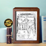 Xmas 9 – Paper Cut Light Box File - Cricut File - 20x26cm - LightBoxGoodMan - LightboxGoodman