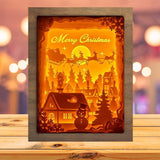 Xmas 9 - Paper Cutting Light Box - LightBoxGoodman