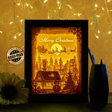 Xmas 9 - Paper Cutting Light Box - LightBoxGoodman - LightboxGoodman