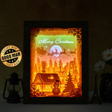 Xmas 9 - Paper Cutting Light Box - LightBoxGoodman - LightboxGoodman