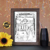 Xmas 9 - Paper Cutting Light Box - LightBoxGoodman - LightboxGoodman