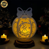 Xmas Angel - Globe Lantern File - Cricut File - LightBoxGoodMan - LightboxGoodman