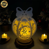 Xmas Angel - Globe Lantern File - Cricut File - LightBoxGoodMan - LightboxGoodman