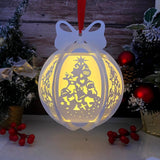 Xmas - Globe Lantern File - Cricut File 1 - LightBoxGoodMan