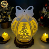 Xmas - Globe Lantern File - Cricut File - LightBoxGoodMan - LightboxGoodman