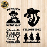 Yellowstone - Cricut File - Svg, Png, Dxf, Eps - LightBoxGoodMan - LightboxGoodman