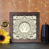 Yoga - Paper Cutting Light Box - LightBoxGoodman - LightboxGoodman