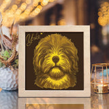 Yorkie – Paper Cut Light Box File - Cricut File - 8x8 inches - LightBoxGoodMan