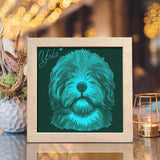 Yorkie – Paper Cut Light Box File - Cricut File - 8x8 inches - LightBoxGoodMan - LightboxGoodman