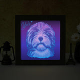 Yorkie – Paper Cut Light Box File - Cricut File - 8x8 inches - LightBoxGoodMan - LightboxGoodman