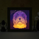 Yorkie – Paper Cut Light Box File - Cricut File - 8x8 inches - LightBoxGoodMan - LightboxGoodman