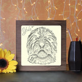 Yorkie - Paper Cutting Light Box - LightBoxGoodman - LightboxGoodman