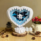 Young Love - 3D Pop-up Light Box Heart File - Cricut File - LightBoxGoodMan - LightboxGoodman